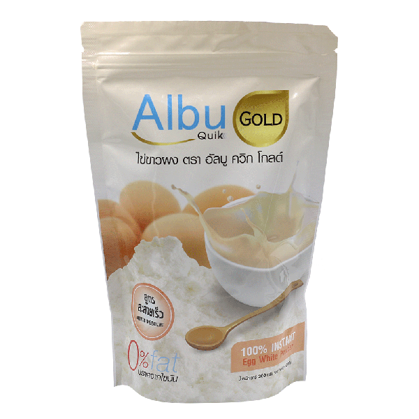 ไข่ขาวผง AlbuQuik GOLD 200 g