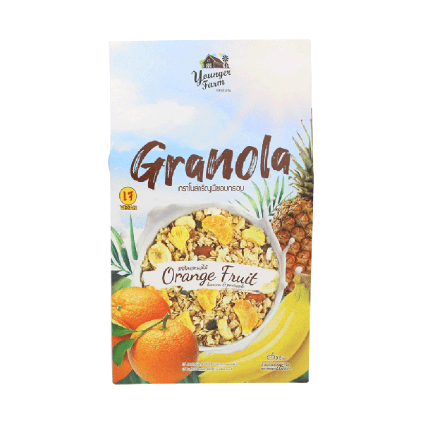 Granola Orange and Fruit 225 g