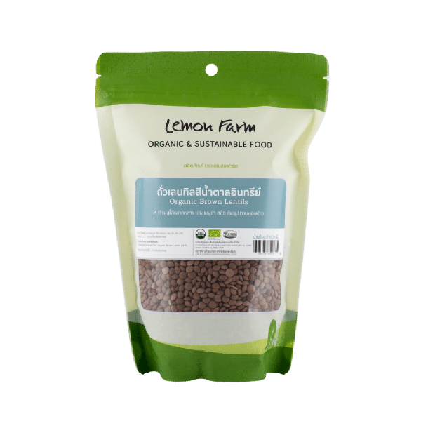 Organic Brown Lentils 400 g