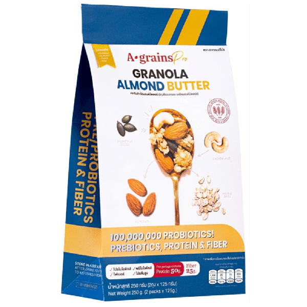 Granola Almond Butter 125 g x 2 bags