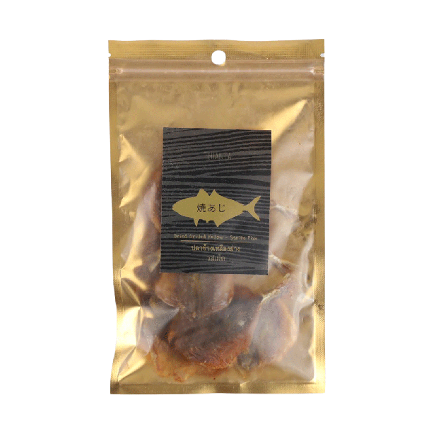 Dried Grilled Yellow Stripe Fish Spicy Flavor 35 g
