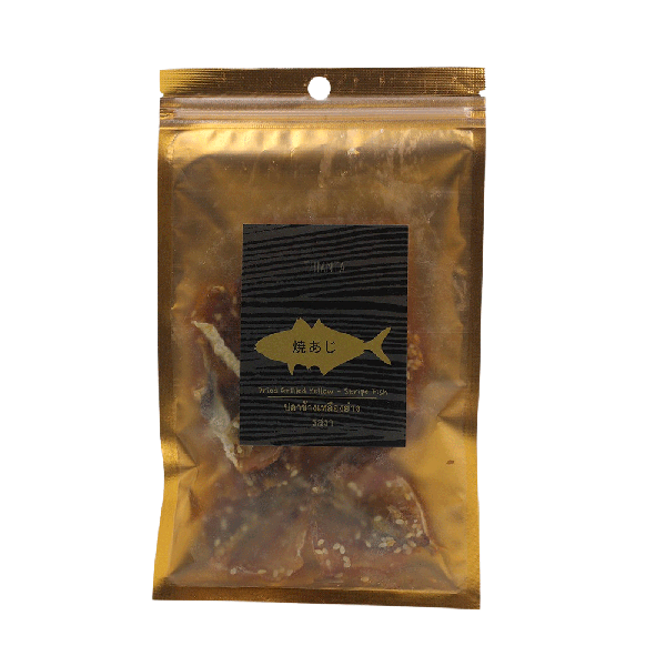 Dried Grilled Yellow Stripe Fish Sesame Flavor 35 g