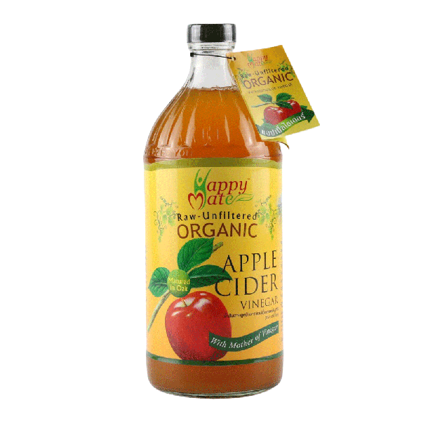 น้ำส้มสายชูหมักแอปเปิ้ลออร์แกนิค 965 ml
