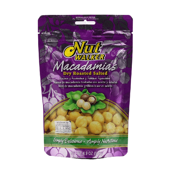 Nut Walker Roasted and Salted Macadamia Nut 160 g