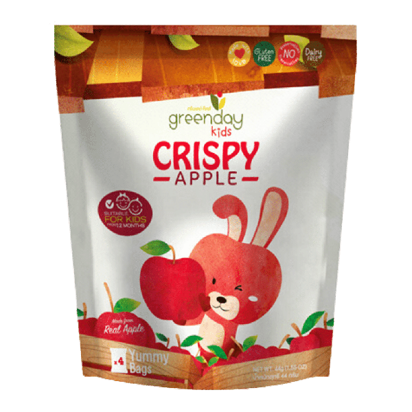 Crispy Apple 11 g x 4 Bags