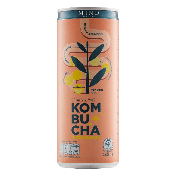 Sparkling Kombucha Yuzu fusion 240 ml