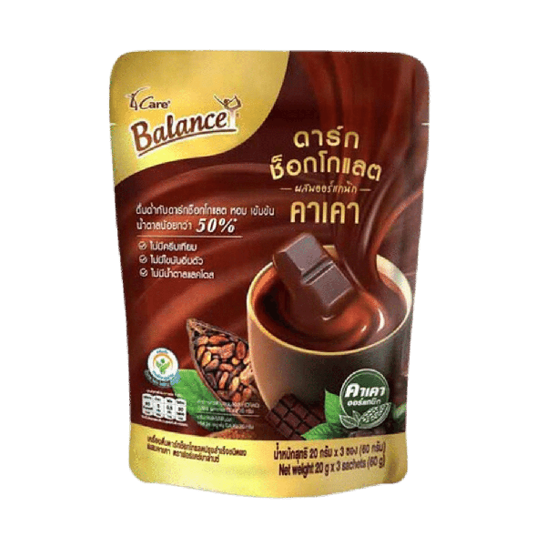 lnstant Dark Chocolate Mixed with Cacao 60 g