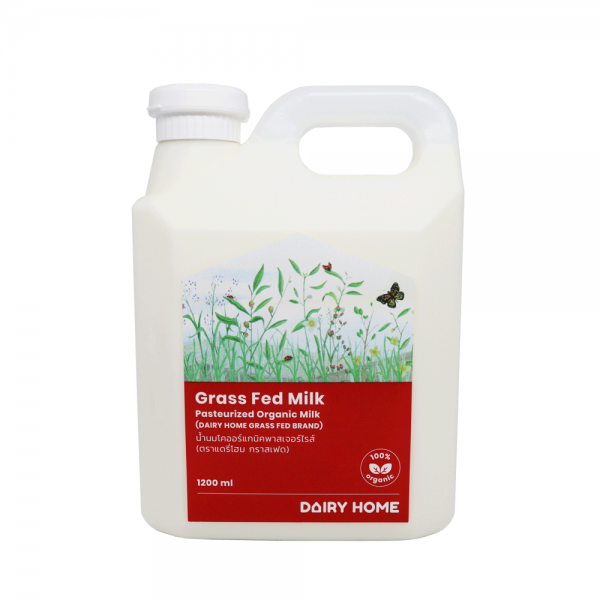 Pasteurized Organic Grass Fed Milk 1200 CC