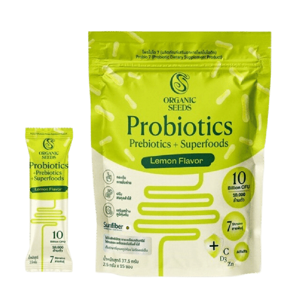 Probio 7 Probiotic Dietary Supplemen Product Lemon Flavored 37 g