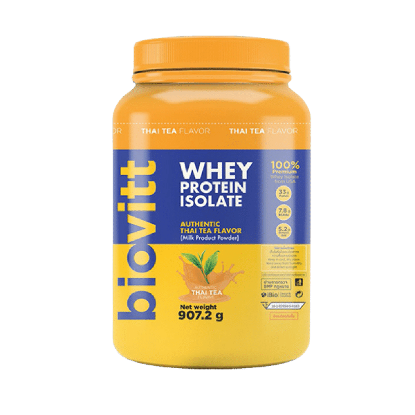 Whey Protein Isolate Thai Tea Flavored 900 g