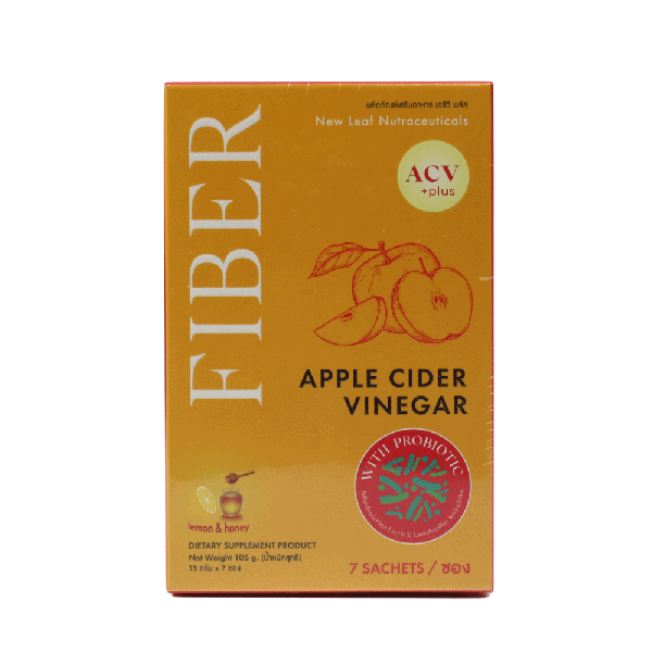 Apple Cider Vinegar Fiber Detox with Probiotic 15 g x 7 sachets