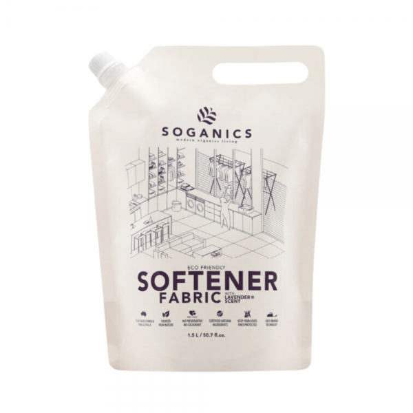 Eco Friendly Softener Fabric with Lavender Scent 1500 ml Refill