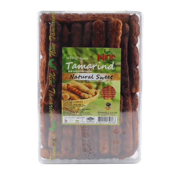Seedless Dried Tamarind Natural 450 g Box
