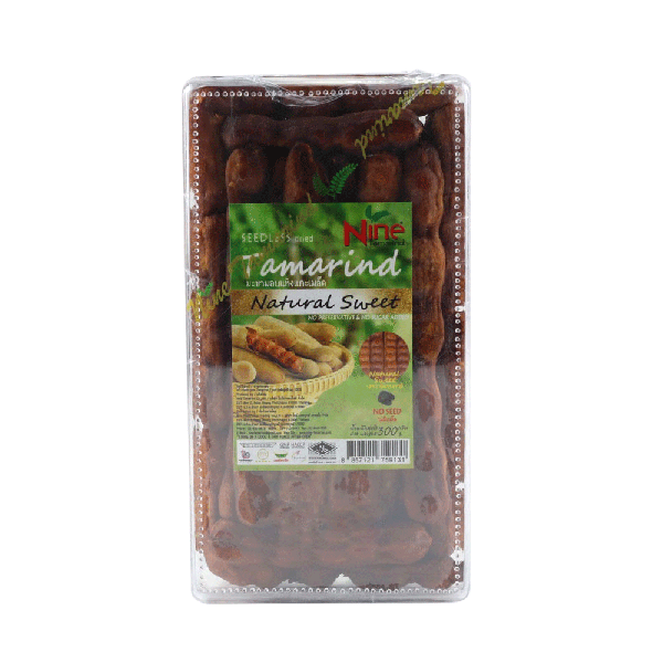 Seedless Dried Tamarind Natural 300 g Box
