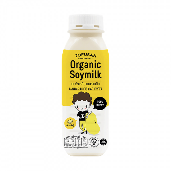 Organic Soymilk with Tofu Sheet 350ml