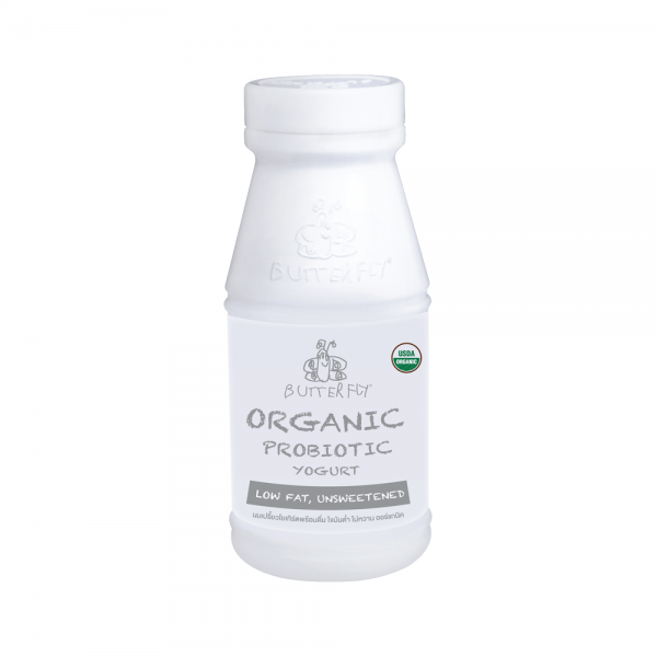 Organic Probiotic Yogurt Low Fat and Unsweetened 200ml