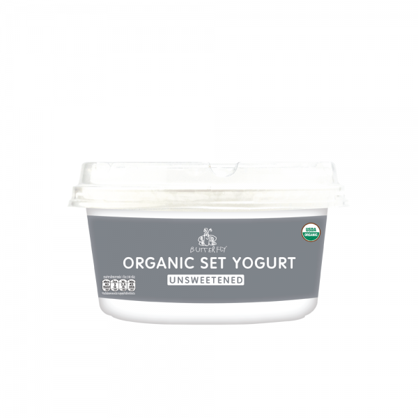 Organic Set Yogurt Unsweetened 100g