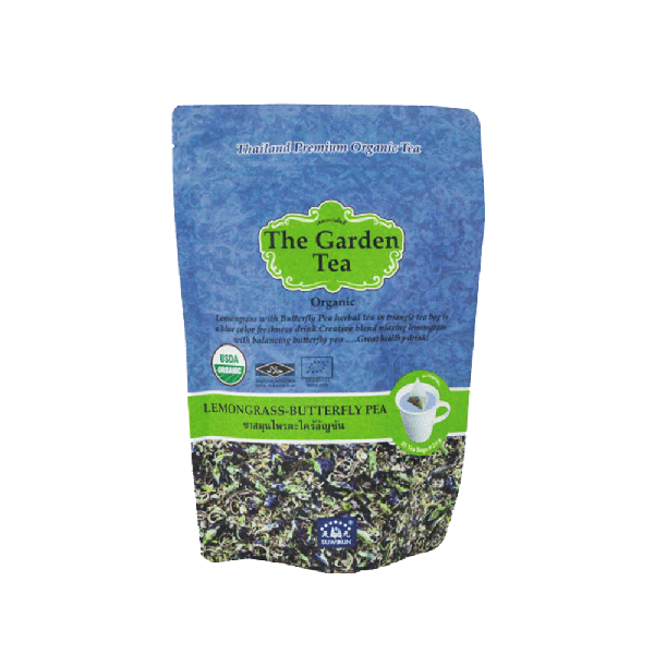 Organic Lemongrass Butterfly Pea Tea 25 Tea Bags