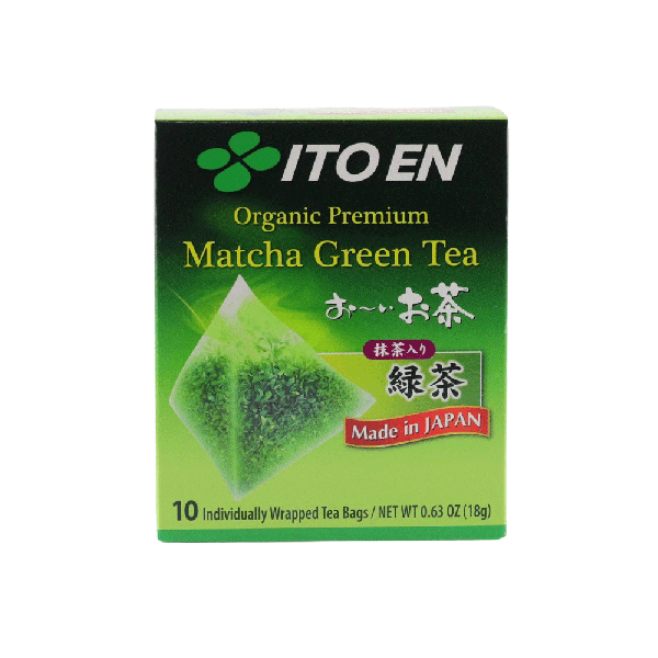 Organic Matcha Green Tea 10 tea bags