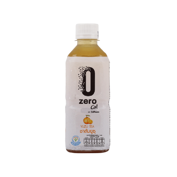 น้ำส้มยุซุ ZeroCal by DJ Poom 350 ml
