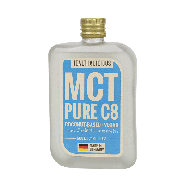 MCT Oil Pure C8 Coconut Based Vegan 500 ml