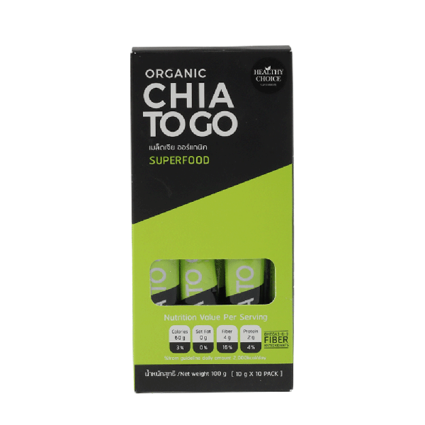 Organic Chia To Go 10 g x 10 sachets