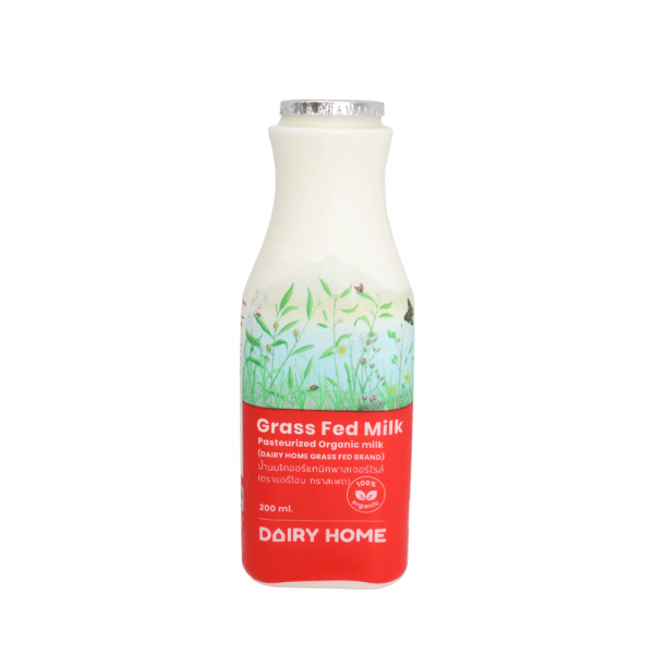 Organic Grassfed Milk 200 cc