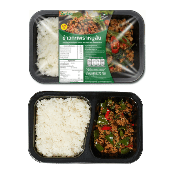 Plant Based Kaprow with Steamed Rice 270 g