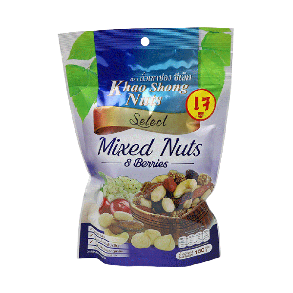 Khao Shong Nuts Select Mixed Nuts Berries 150 g