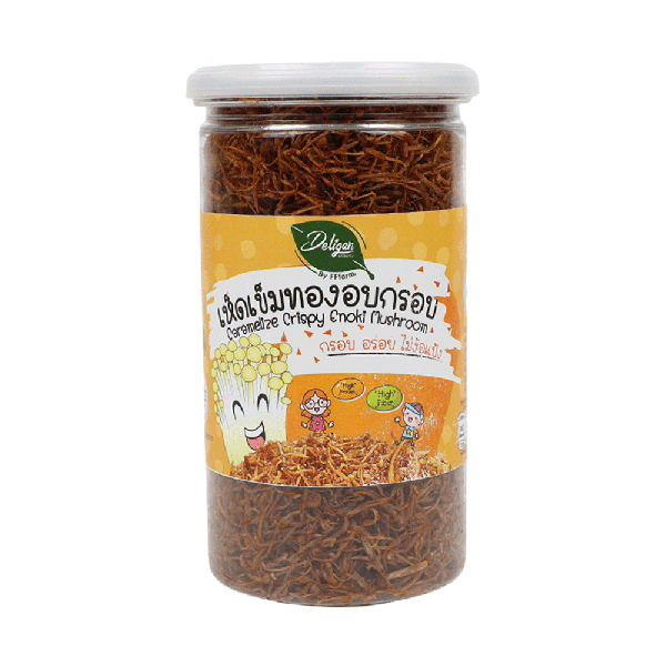 เห็ดเข็มทองอบกรอบ 180 g
