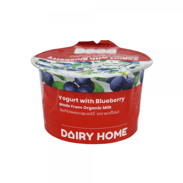 Organic Set Yogurt With Blueberry 130g