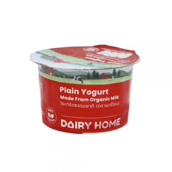 Plain Organic Set Yogurt 130g
