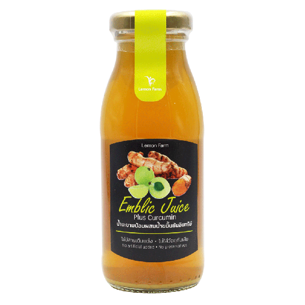 Organic Emblica Juice Plus Curcumin 180 ml