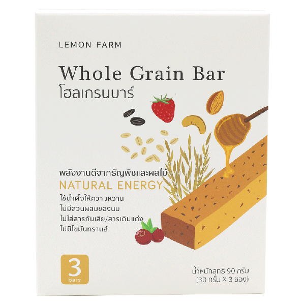 Whole Grain Bar 30 g x 3 bars