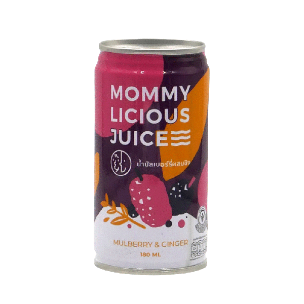 Huaplee Juice With Mulberry Ginger 180 ml