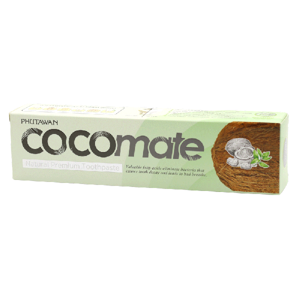 ยาสีฟันโคโค่เมท ธรรมชาติ จากน้ำมันมะพร้าว 110 g