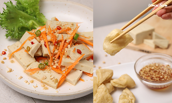 🍢เมนูเต้าหู้เจ